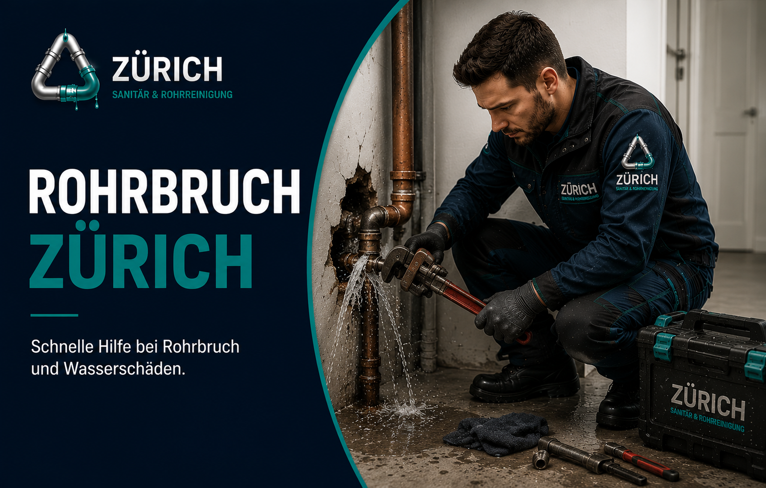 Rohrbruch Zürich